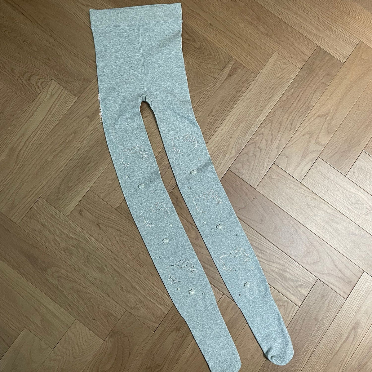 Hello Kitty Handmade Rhinestone Tights Leggings