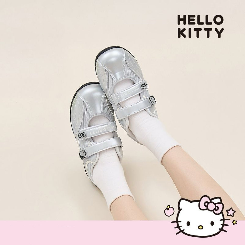 Hello Kitty Double straps Ballet Sneakers Shoes