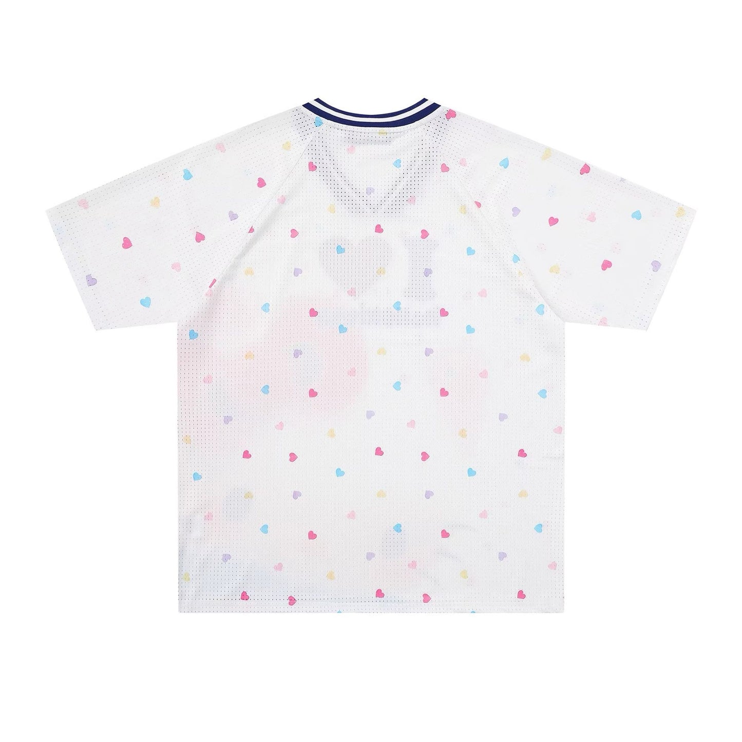 Hello Kitty White Jersey Loose T-Shirts