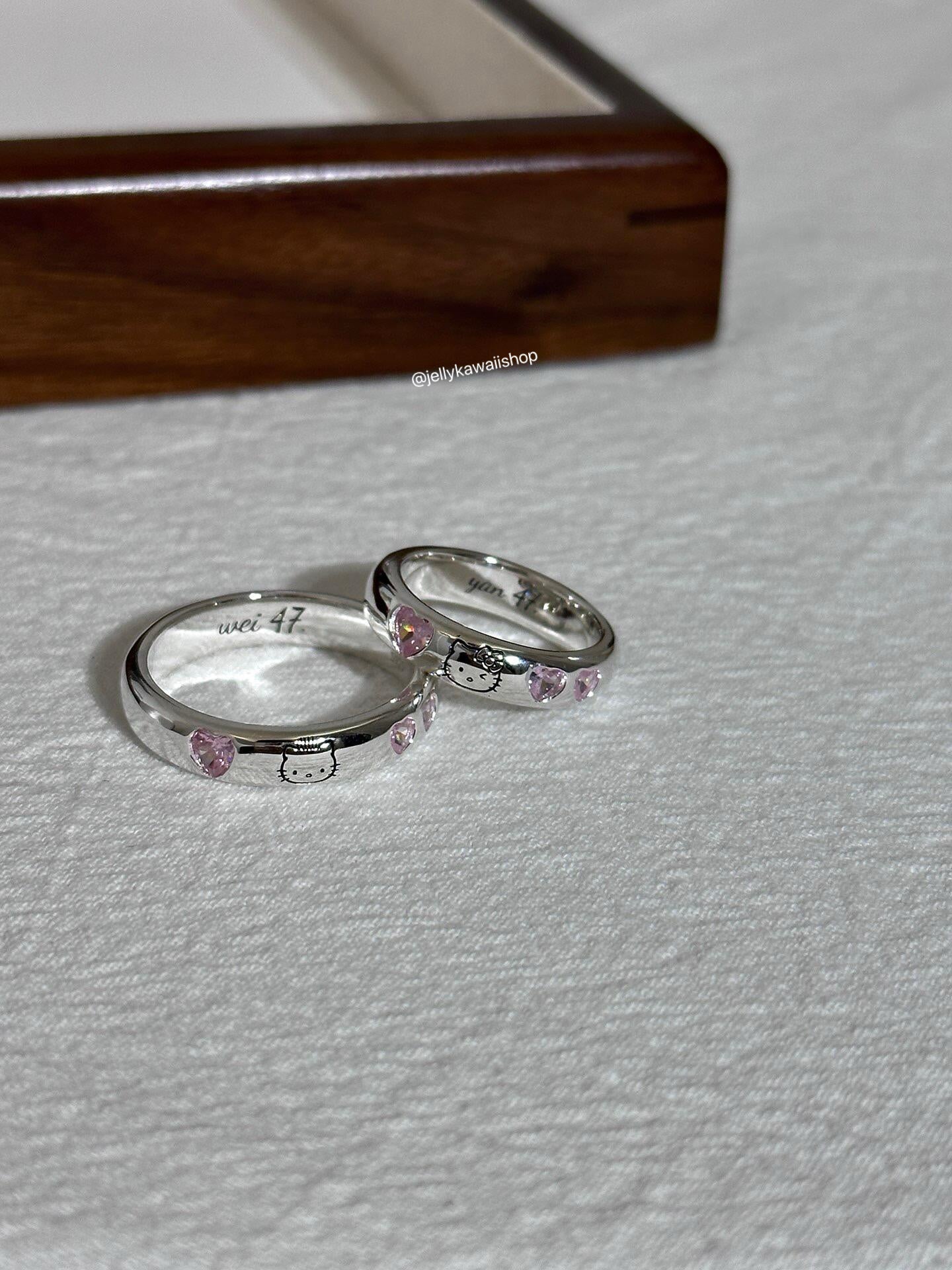 Hello Kitty & Daniel Couple's Rings