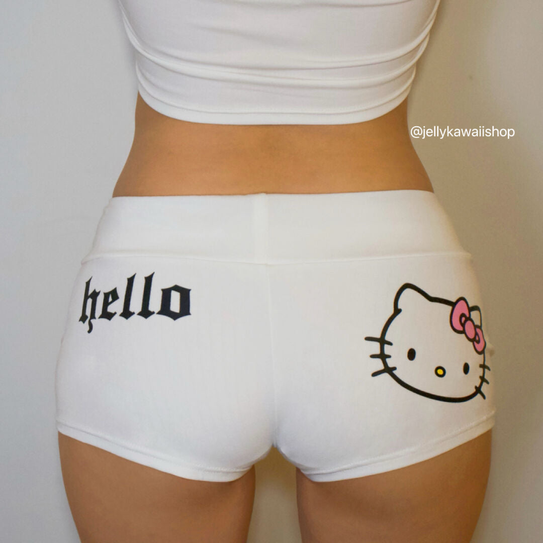 Hello Kitty White Sports Workout Set