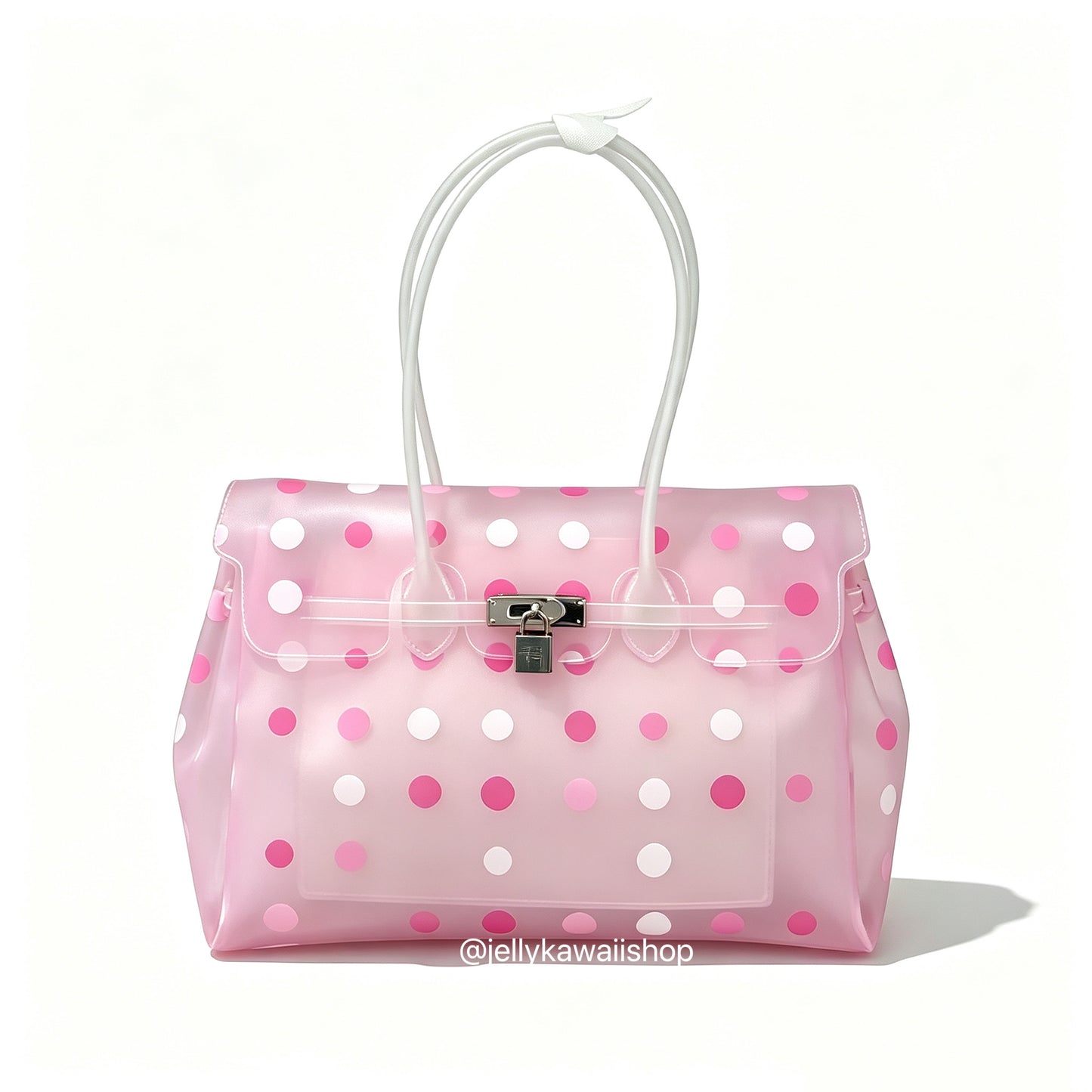 Girly Polka Dots Jellyfirkin Shoulder Bag
