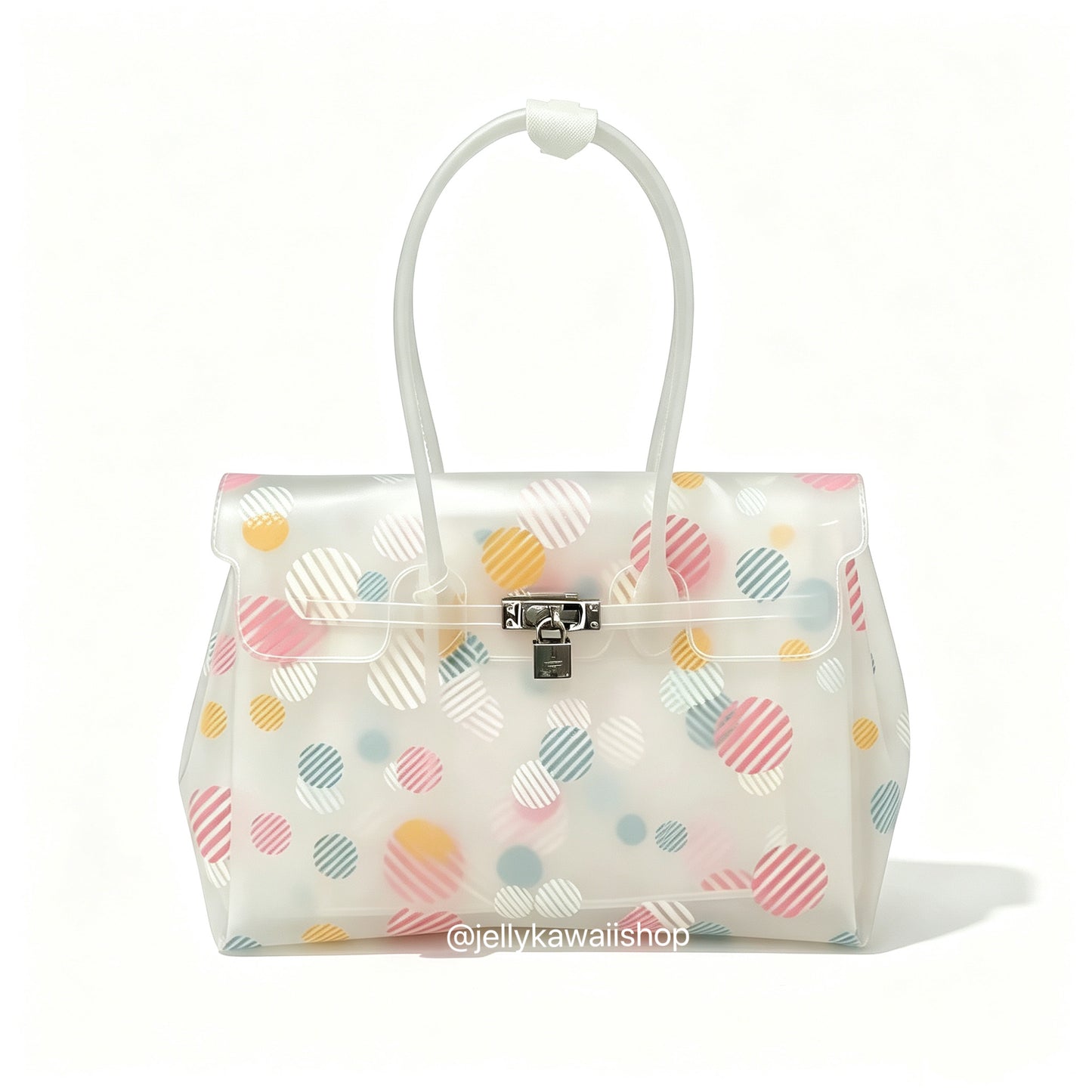 Girly Polka Dots Jellyfirkin Shoulder Bag
