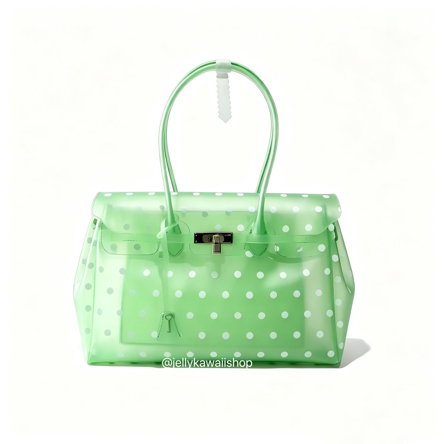 Girly Polka Dots Jellyfirkin Shoulder Bag
