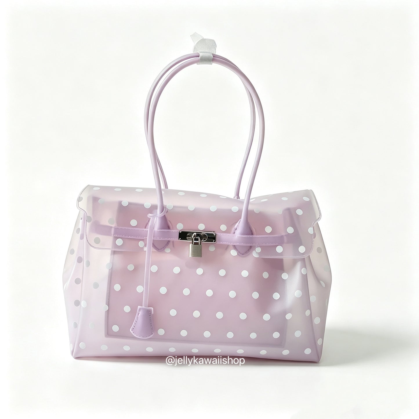 Girly Polka Dots Jellyfirkin Shoulder Bag