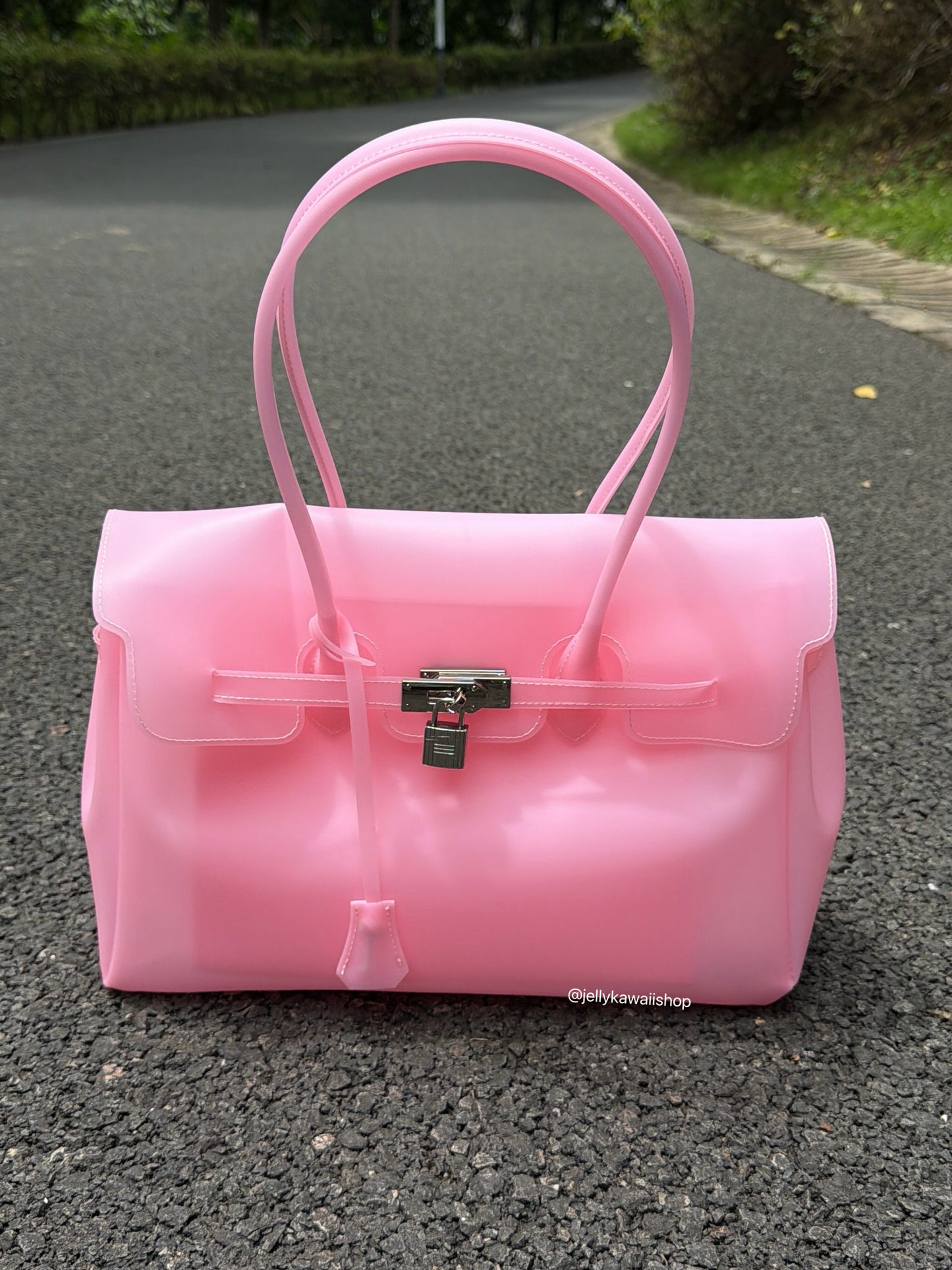 Girly Jelly Tote TPU Shoulder Bag