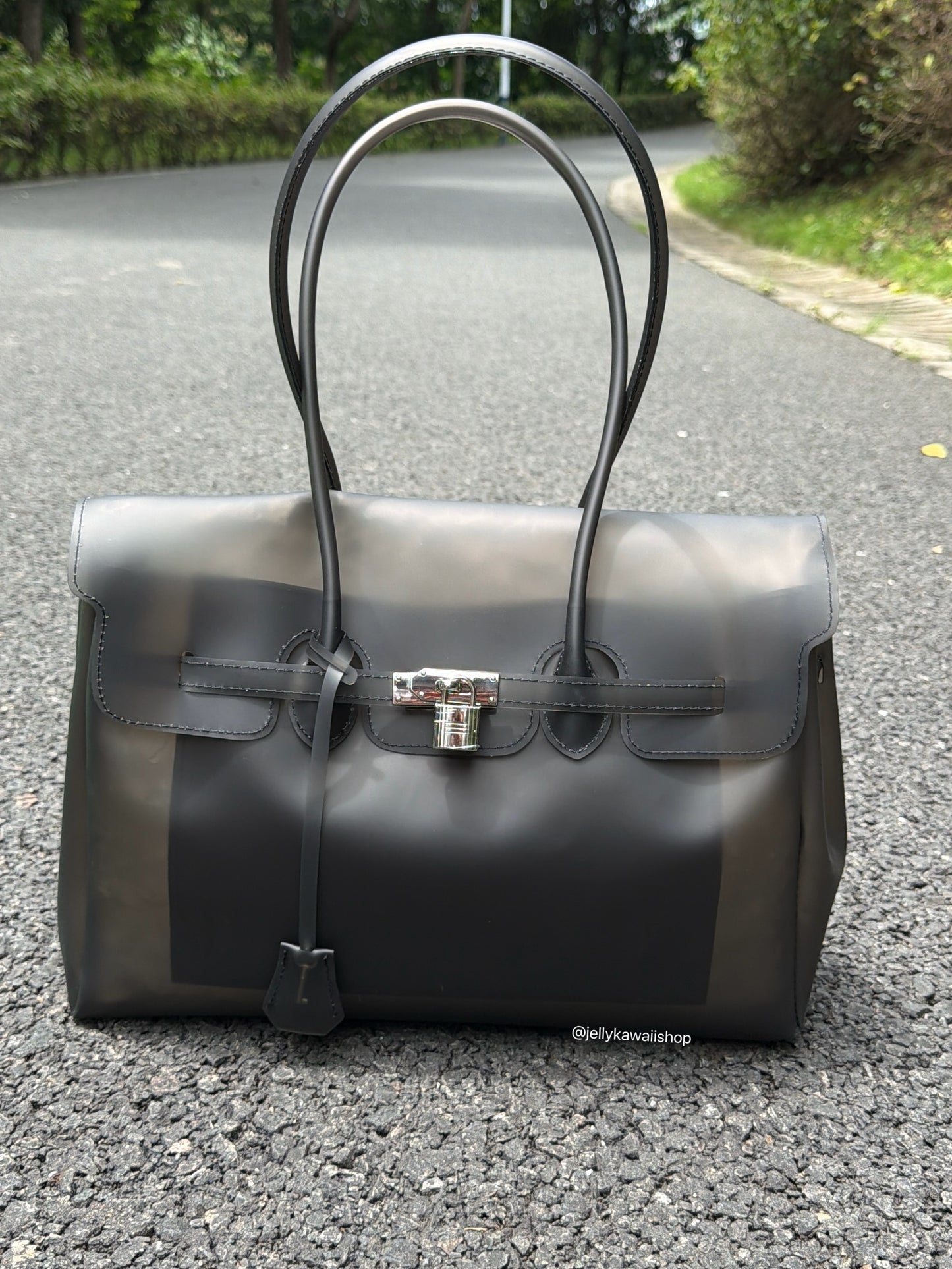 Girly Jelly Tote TPU Shoulder Bag