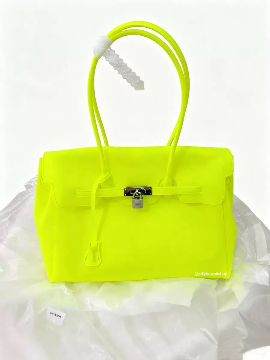 Girly Jelly Tote TPU Shoulder Bag