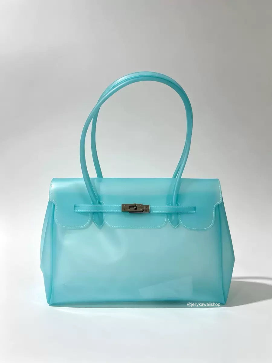 Girly Jelly Tote TPU Shoulder Bag