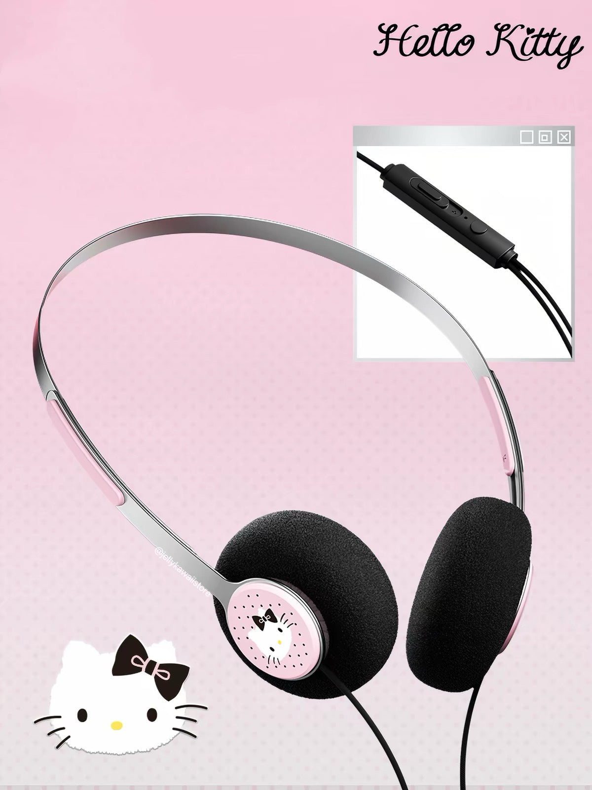 Hello Kitty Wired Headphones