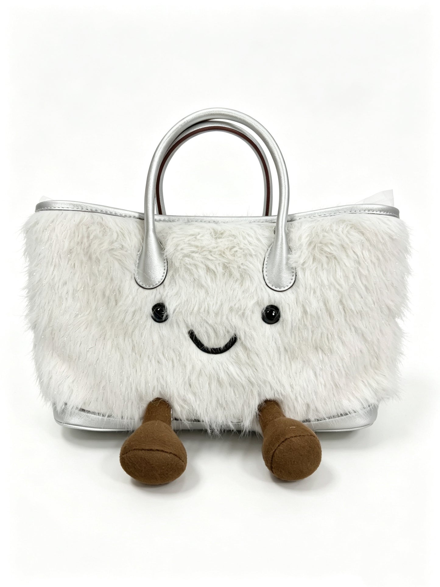 Girly Plush Fluffy Bag Handbags Tote Bag