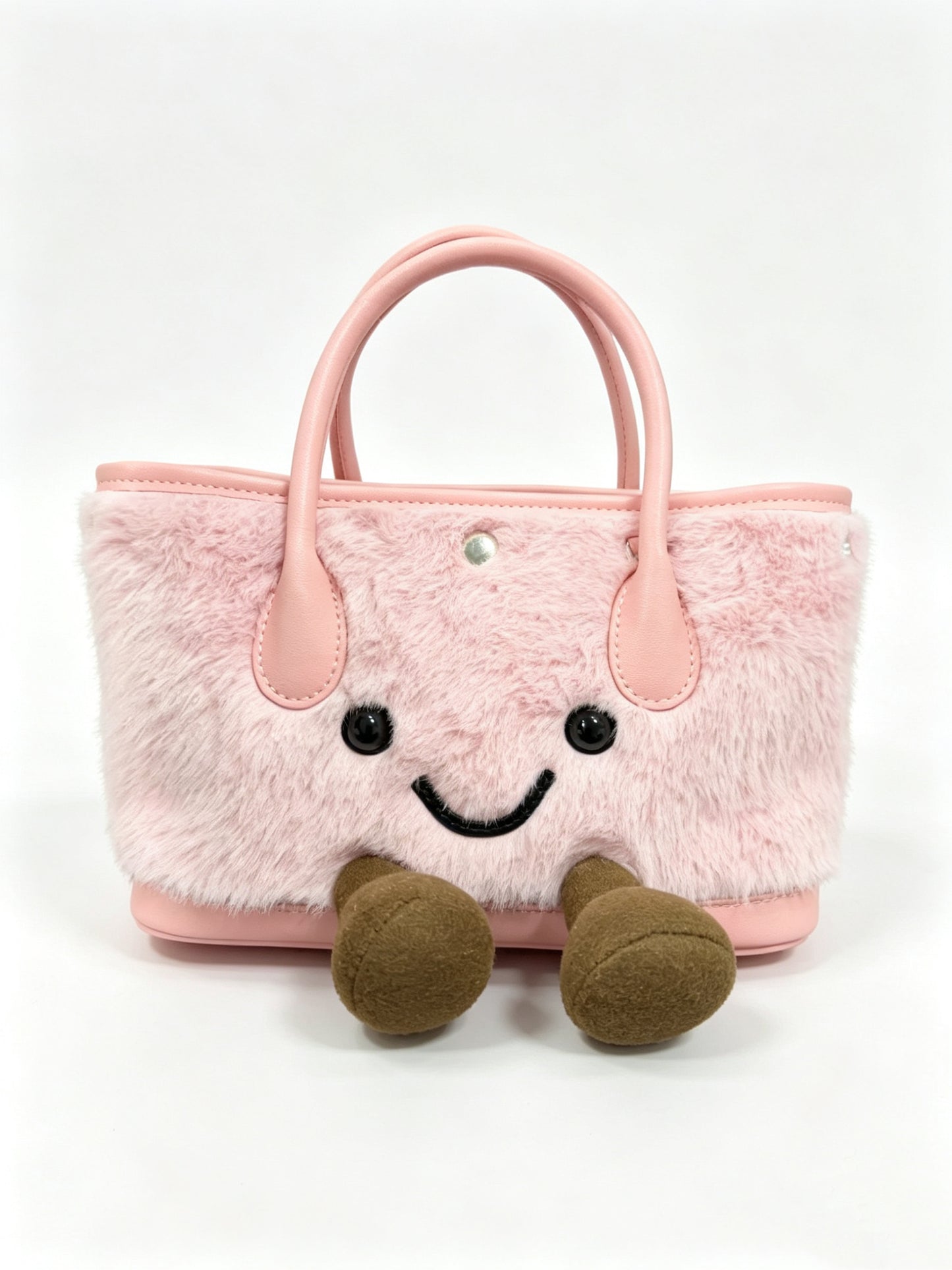 Girly Plush Fluffy Bag Handbags Tote Bag