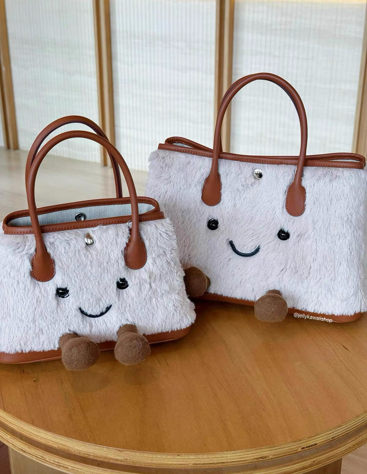 Girly Plush Fluffy Bag Handbags Tote Bag