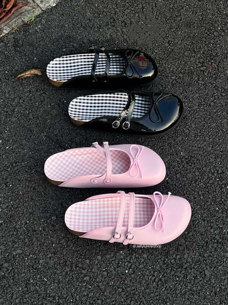 Girly Ballet Mary Jane Womens Clogs Potato Shoes Mules