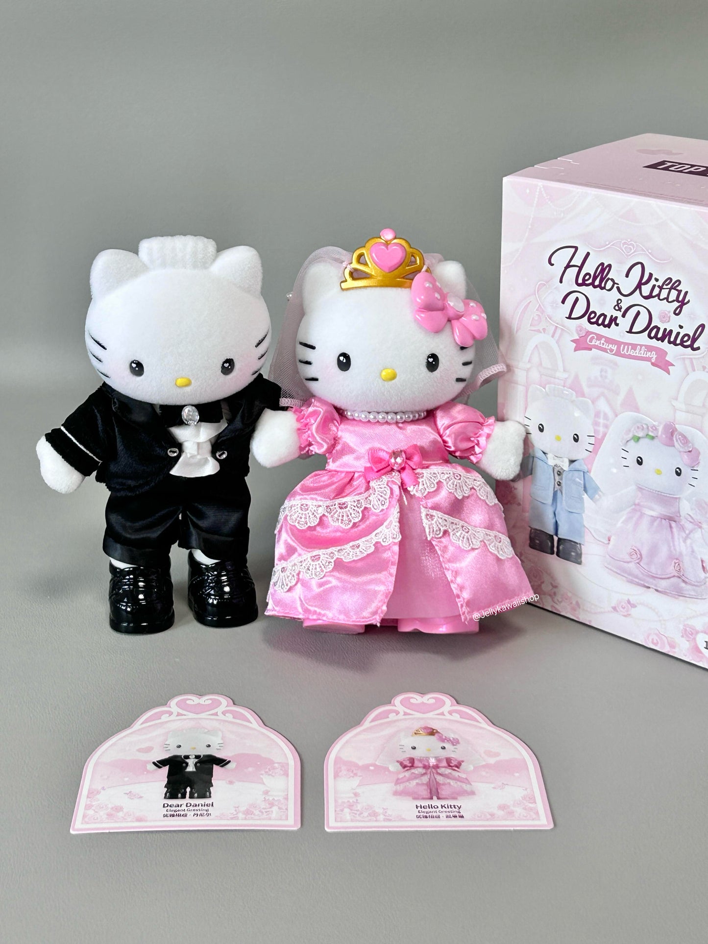 Hello Kitty & Dear Daniel Century Wedding Plush Series Blind Boxes【Pre-sale】