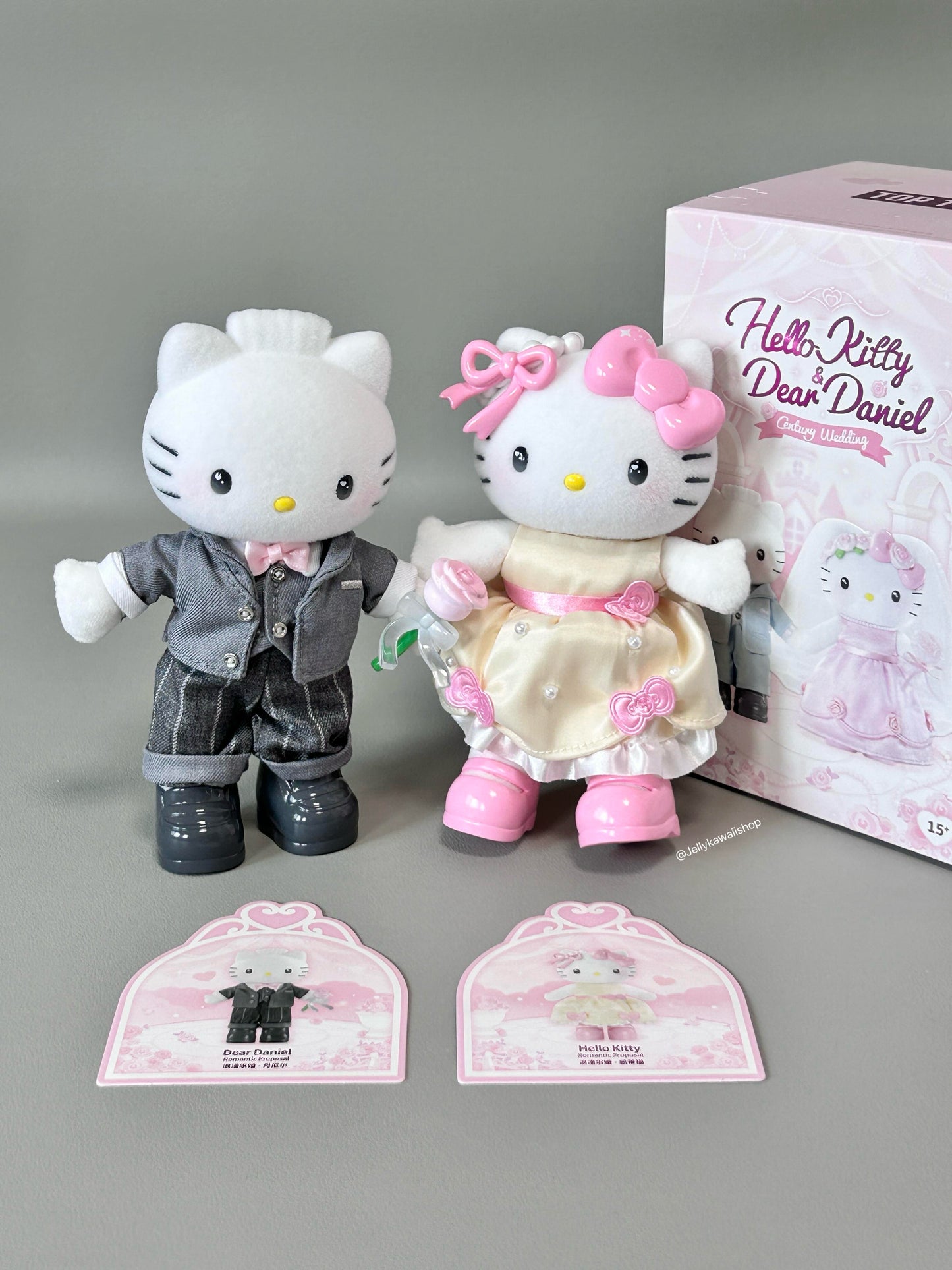 Hello Kitty & Dear Daniel Century Wedding Plush Series Blind Boxes【Pre-sale】