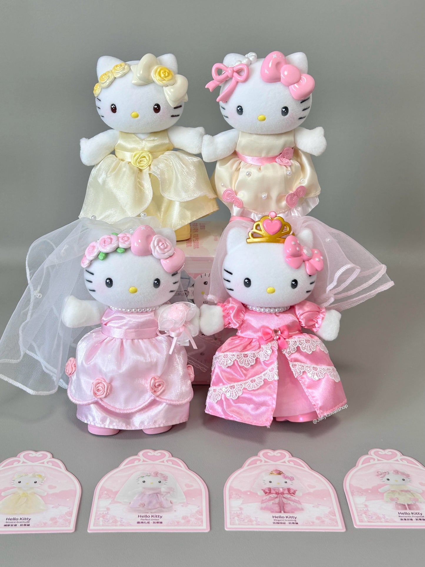 Hello Kitty & Dear Daniel Century Wedding Plush Series Blind Boxes【Pre-sale】