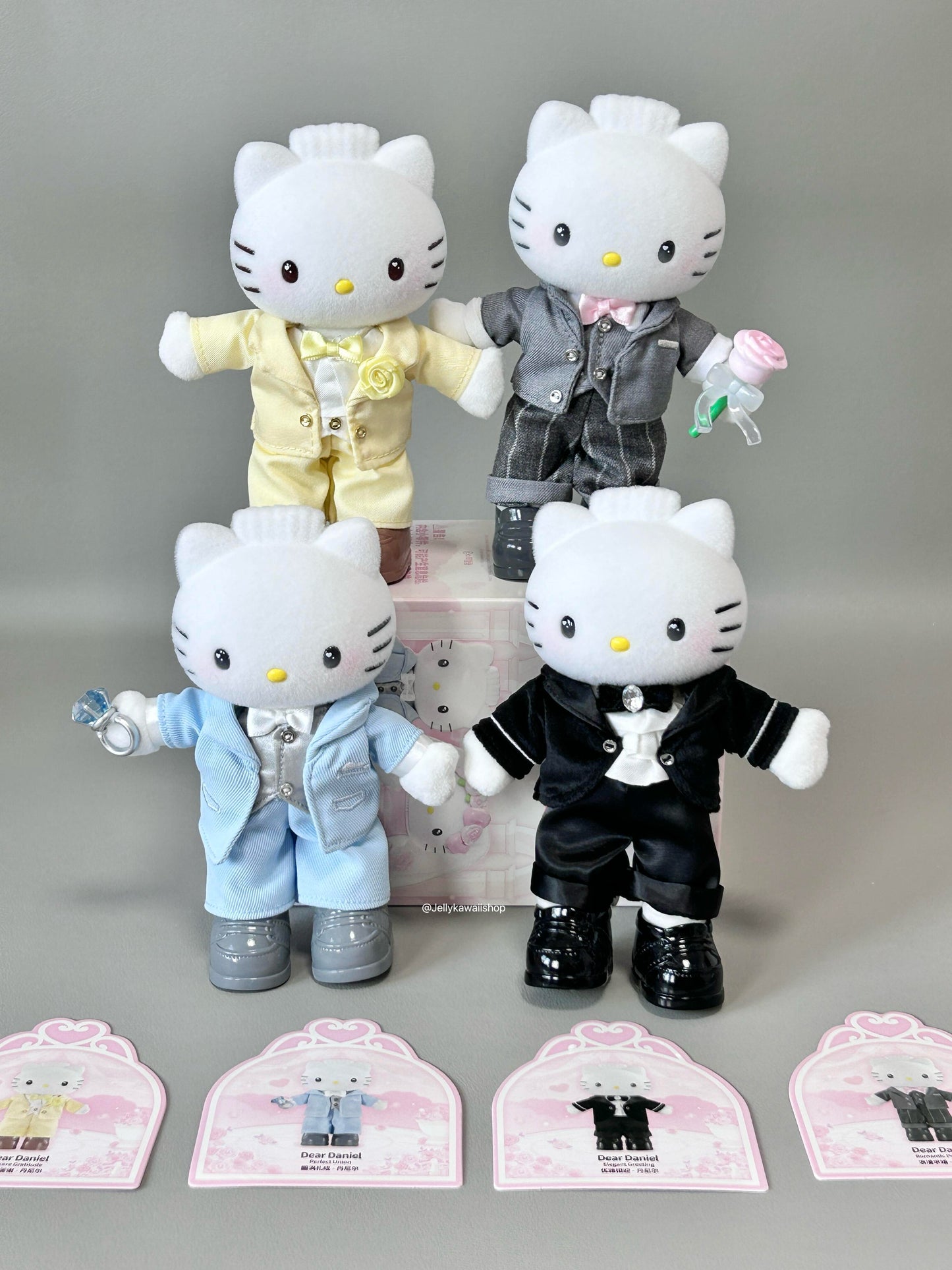 Hello Kitty & Dear Daniel Century Wedding Plush Series Blind Boxes【Pre-sale】