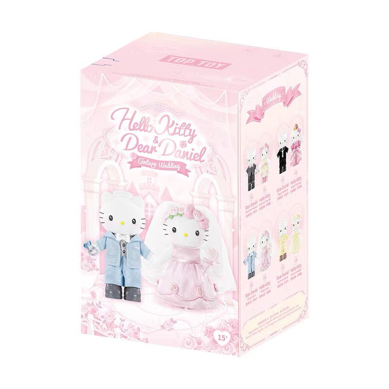 Hello Kitty & Dear Daniel Century Wedding Plush Series Blind Boxes【Pre-sale】