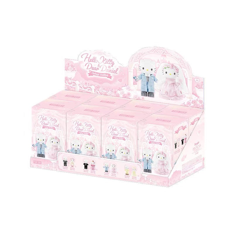 Hello Kitty & Dear Daniel Century Wedding Plush Series Blind Boxes【Pre-sale】