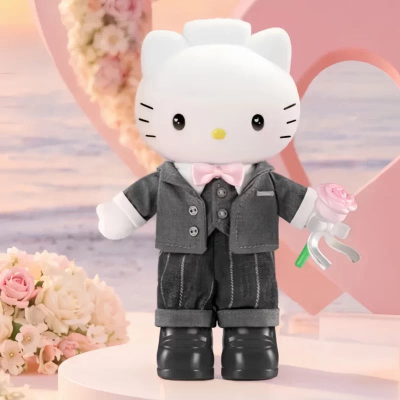 Hello Kitty & Dear Daniel Century Wedding Plush Series Blind Boxes【Pre-sale】
