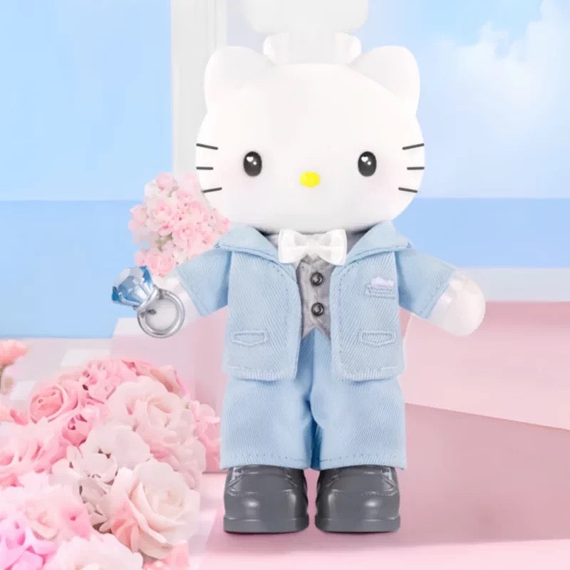 Hello Kitty & Dear Daniel Century Wedding Plush Series Blind Boxes【Pre-sale】
