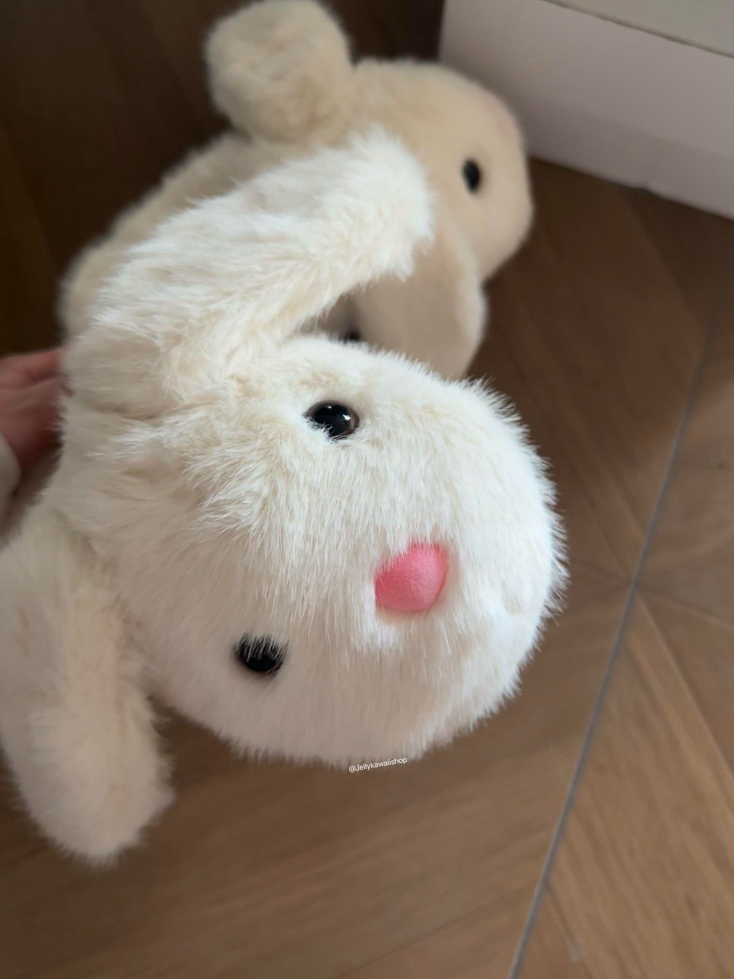 Girly Fuzzy Fluffy Comfy Plush Rabbit Slippers