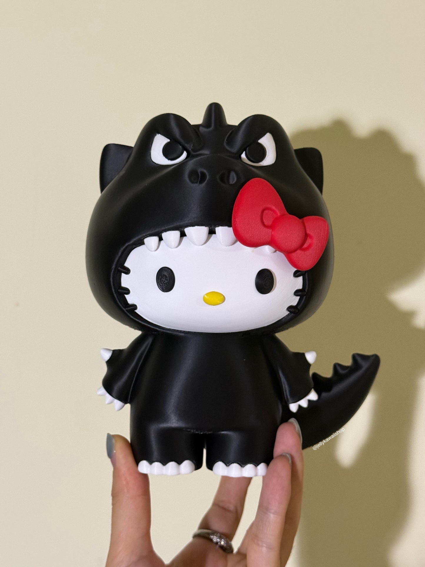 Hello Kitty Godzilla 3D-Printed Figurine (6.3in)
