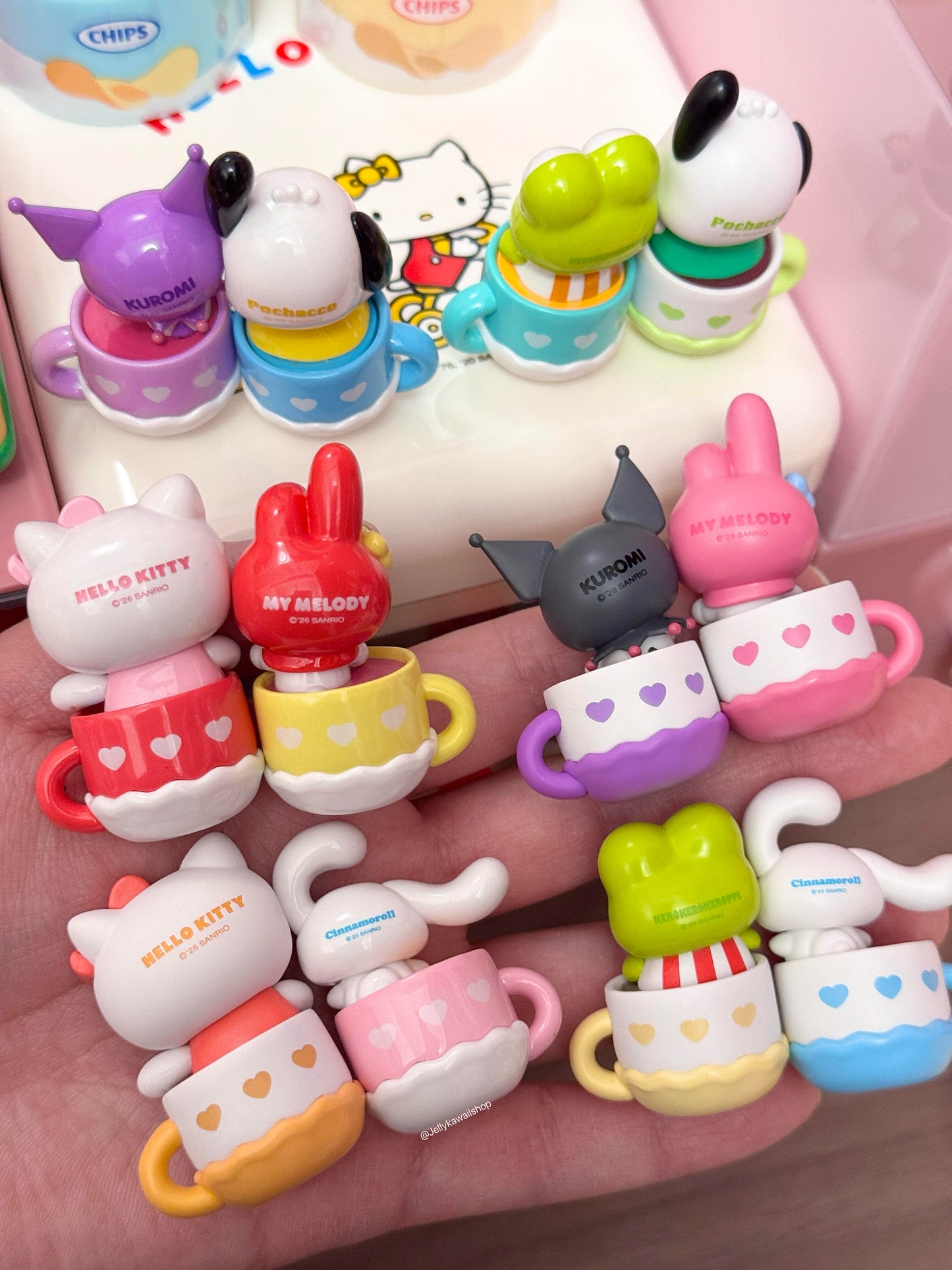 Sanrio Bump Cup Magnetic Series Blind Boxes