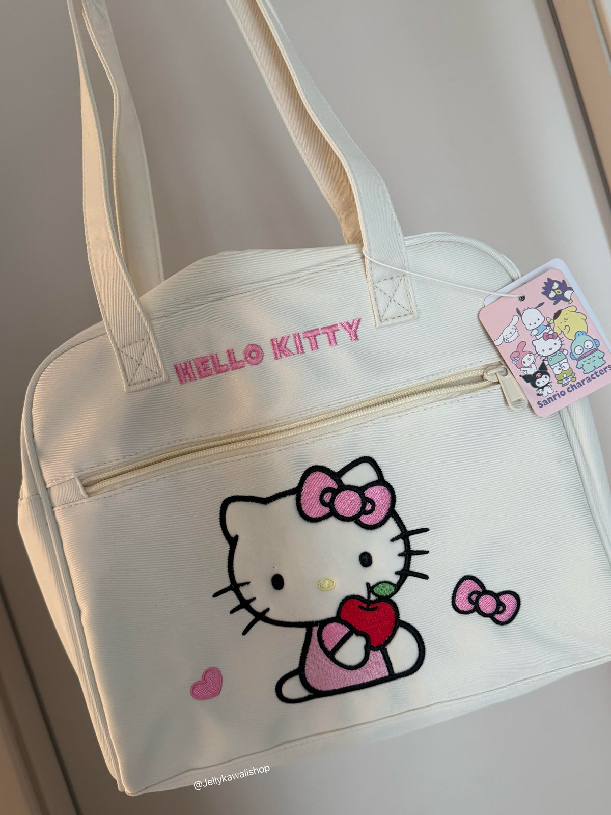 Sanrio Embroidery Tote Shoulder Bag