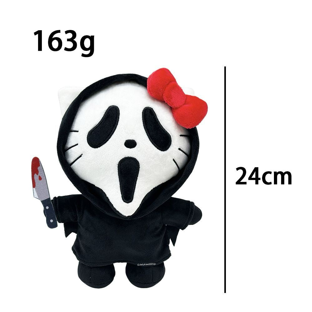 Hellokitty Halloween Scream Horror Plushie