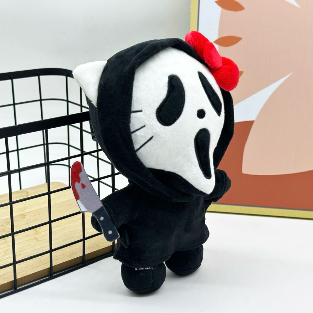 Hellokitty Halloween Scream Horror Plushie