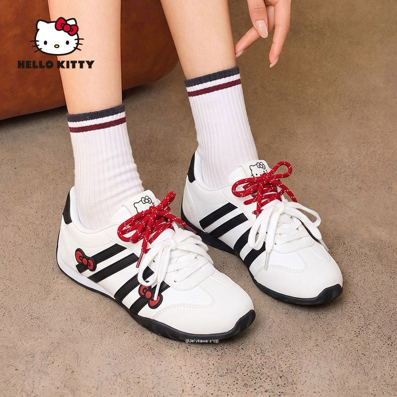 Hello Kitty Bow Women Casual Shoes Sneakers