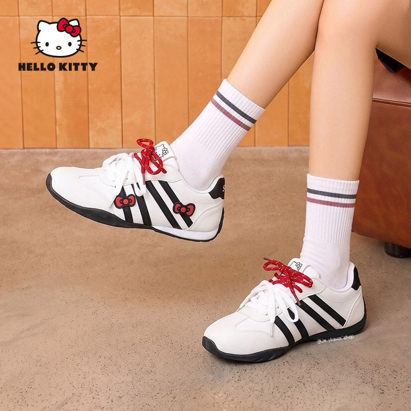 Hello Kitty Bow Women Casual Shoes Sneakers
