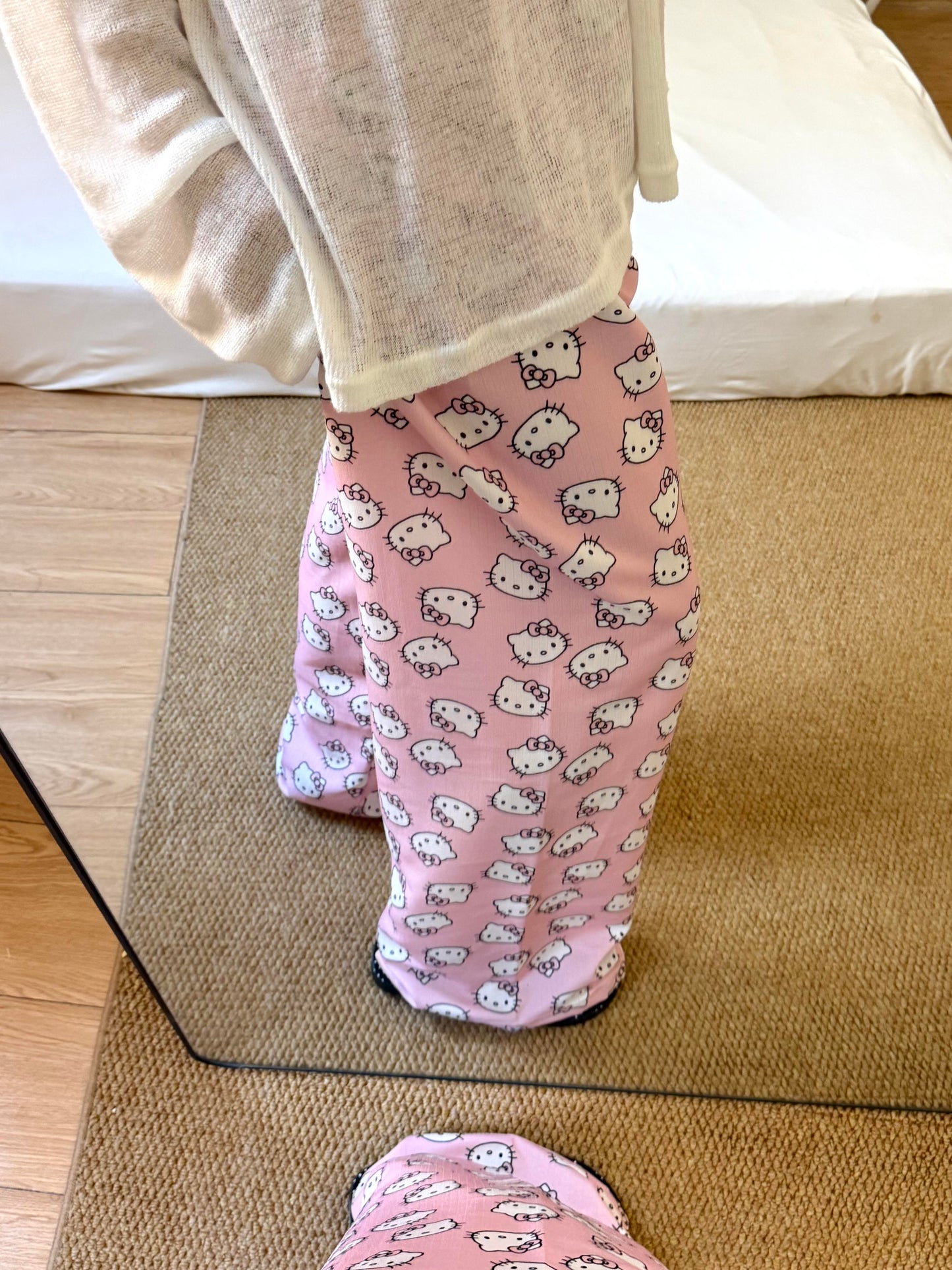 Hellokitty Pastel Summer Pajama Pants