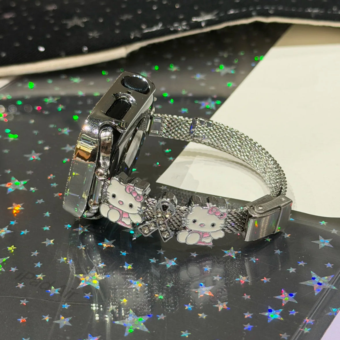 Hellokitty Apple Watch Band Bling Jewelry Metal Strap Bands