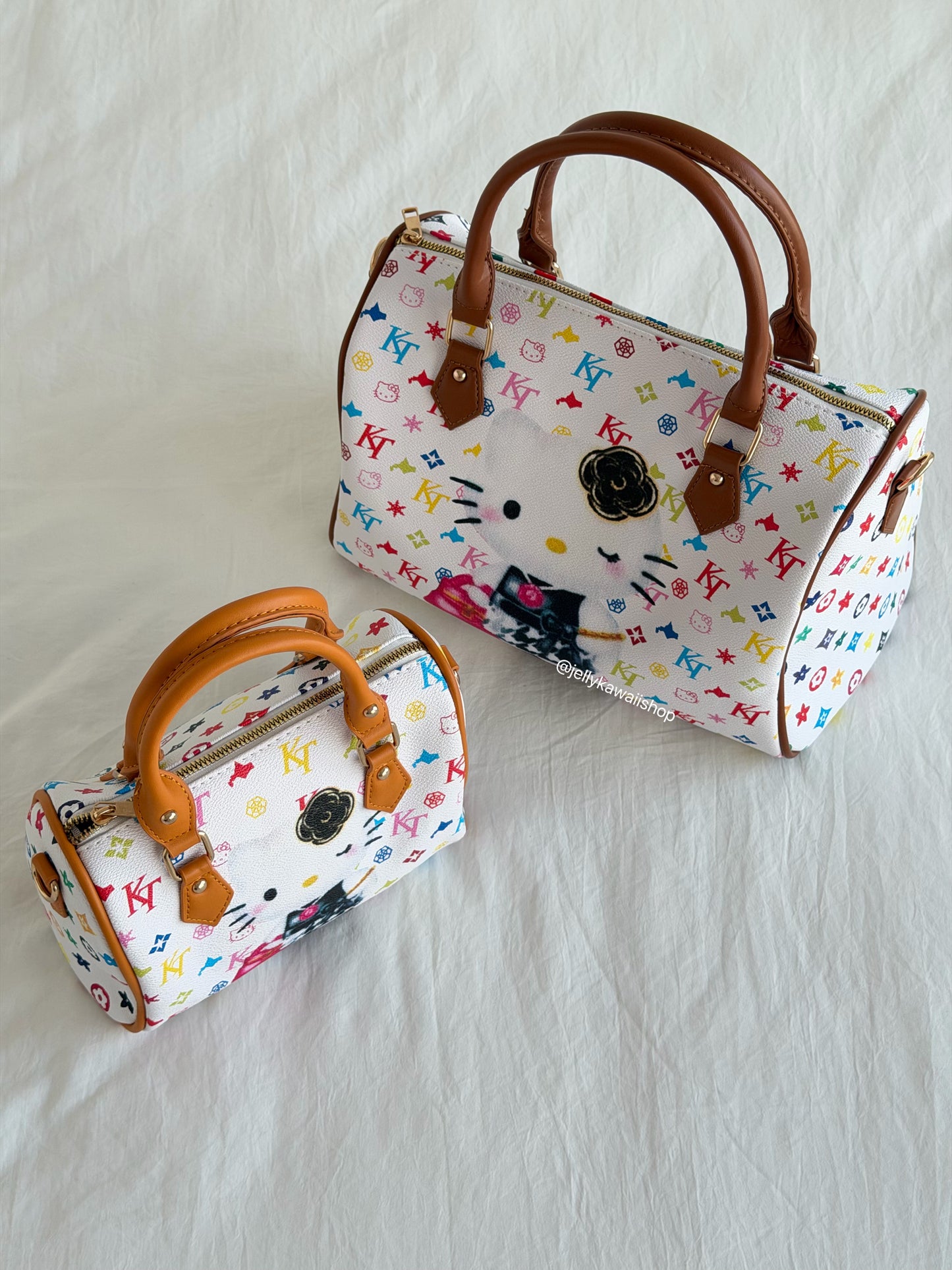 Hellokitty Top Handle Bags Purse Large Cute Satchel Handbag