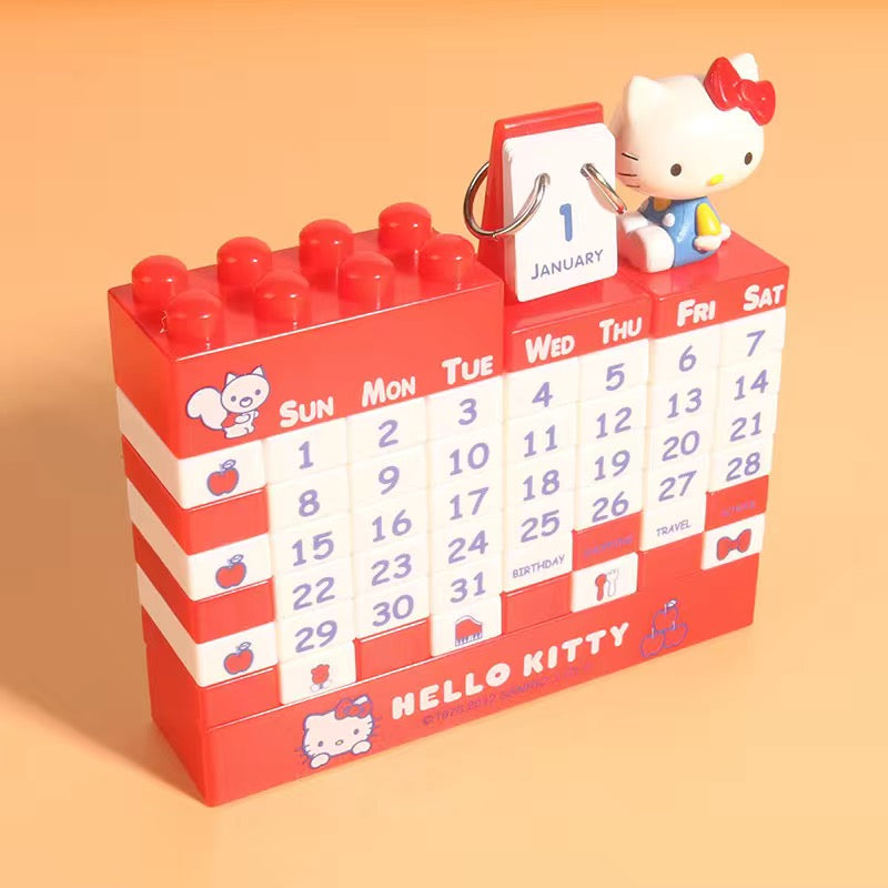 Hellokitty Block Calendar