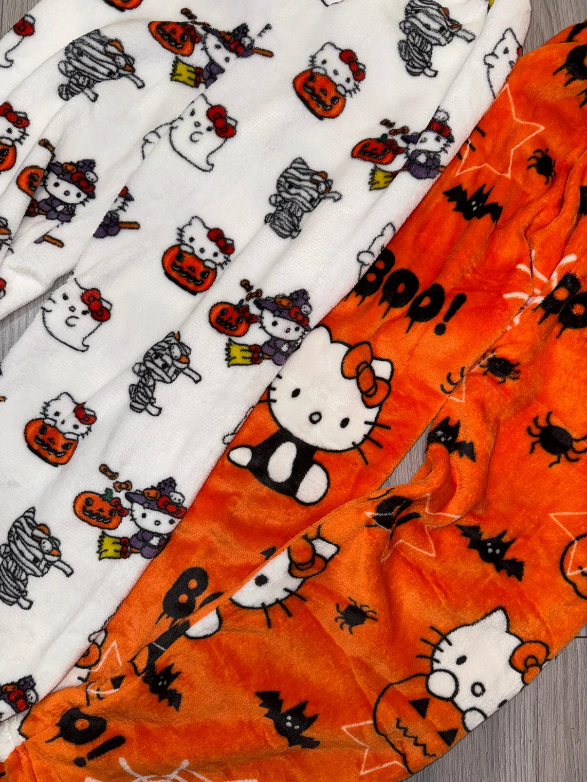 KT Halloween Pants Pumpkins Ghost Pajama Cute Soft Long Bottoms Women