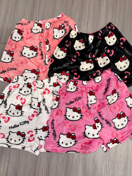 Hellokitty Women Pajama Shorts Cute Soft Comfy Lounge Bottom Stretch Strip Sleepwear Pj Bottoms Sleep Shorts