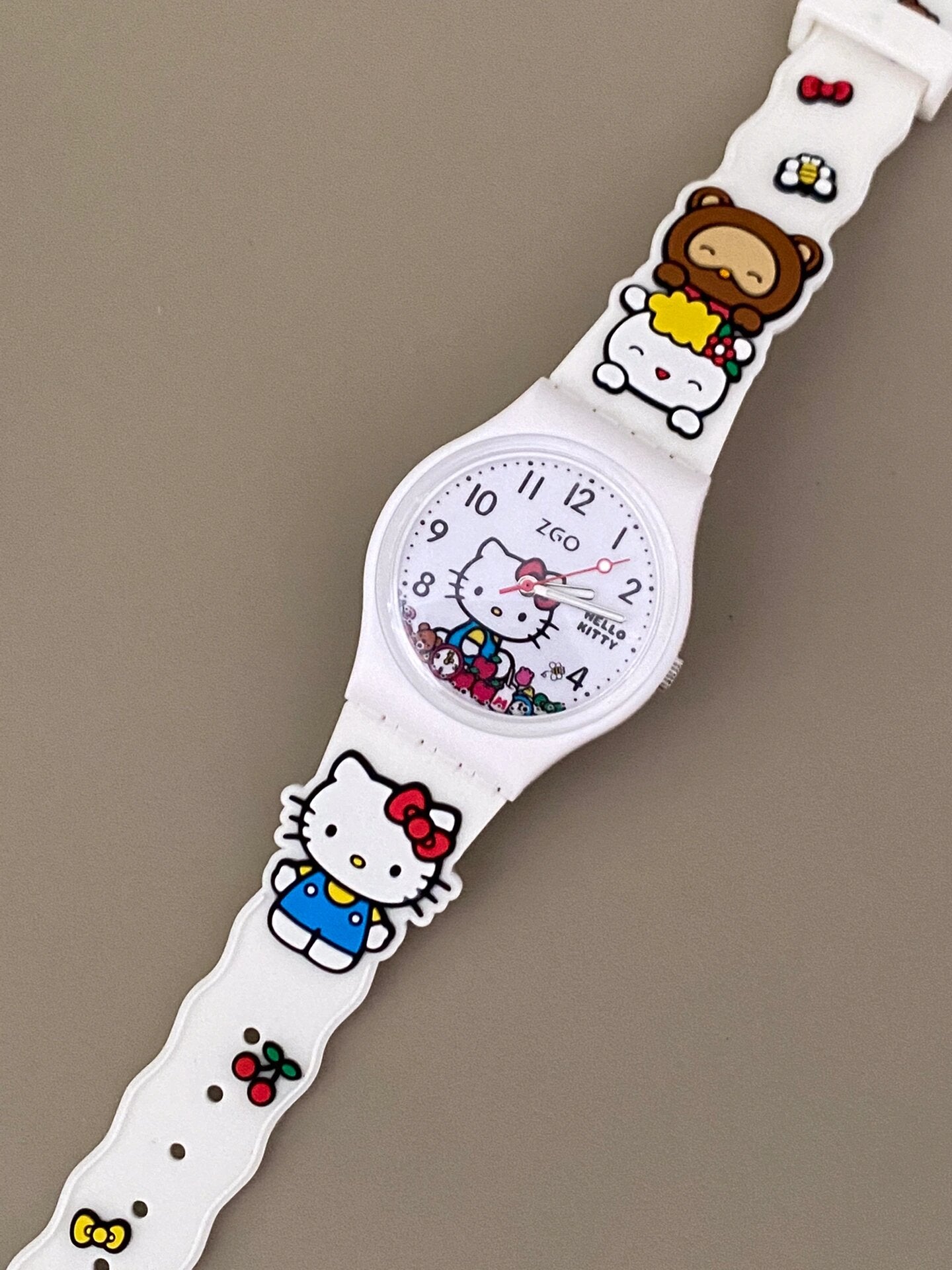 Sanrio Watches Cute Cartoon Wrist Watch Electrical Sport Waterproof Watch Girl Outdoor
