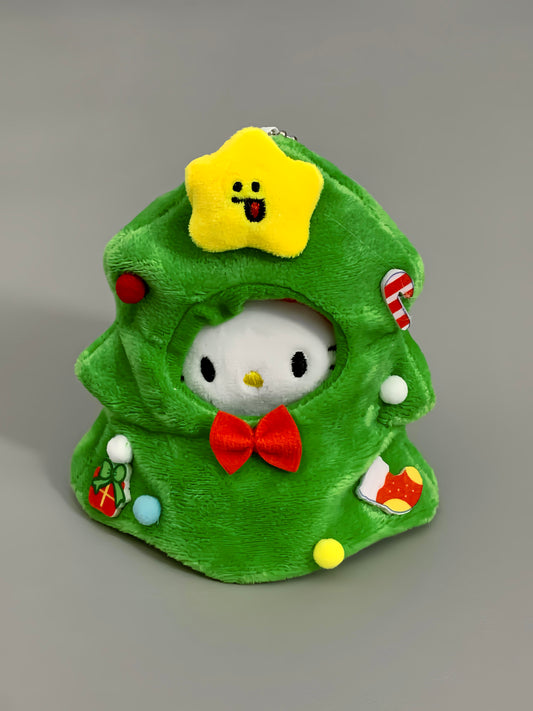 HelloKitty Christmas Plushie Keychain