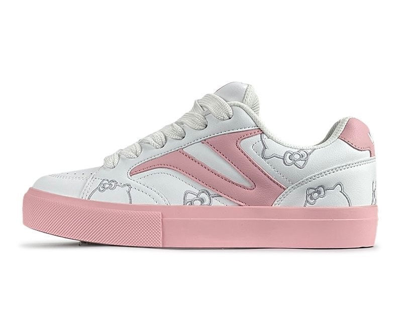 Hellokitty Embroidery Cute Casual Fashion Comfortable Classic Sneakers Shoes