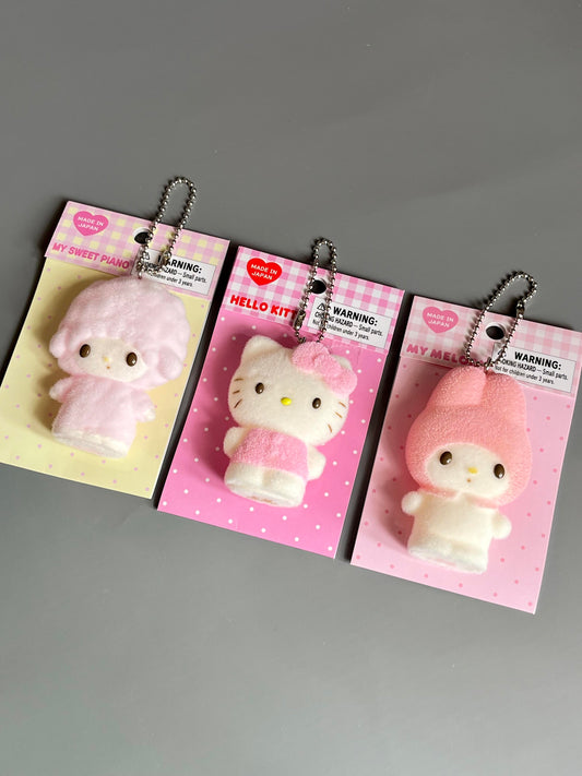 Sanrio Cute Squishy Toy Keychain