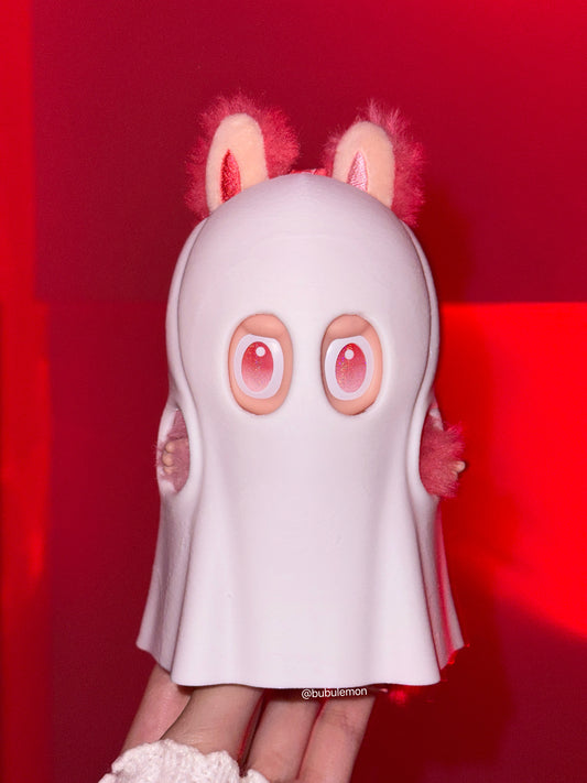 Labubu 3D Halloween Costume Ghost Outfit Clothes Set(NO DOLL) Accessories Suit Cute Clothes for Labubu Dress up Unique Style