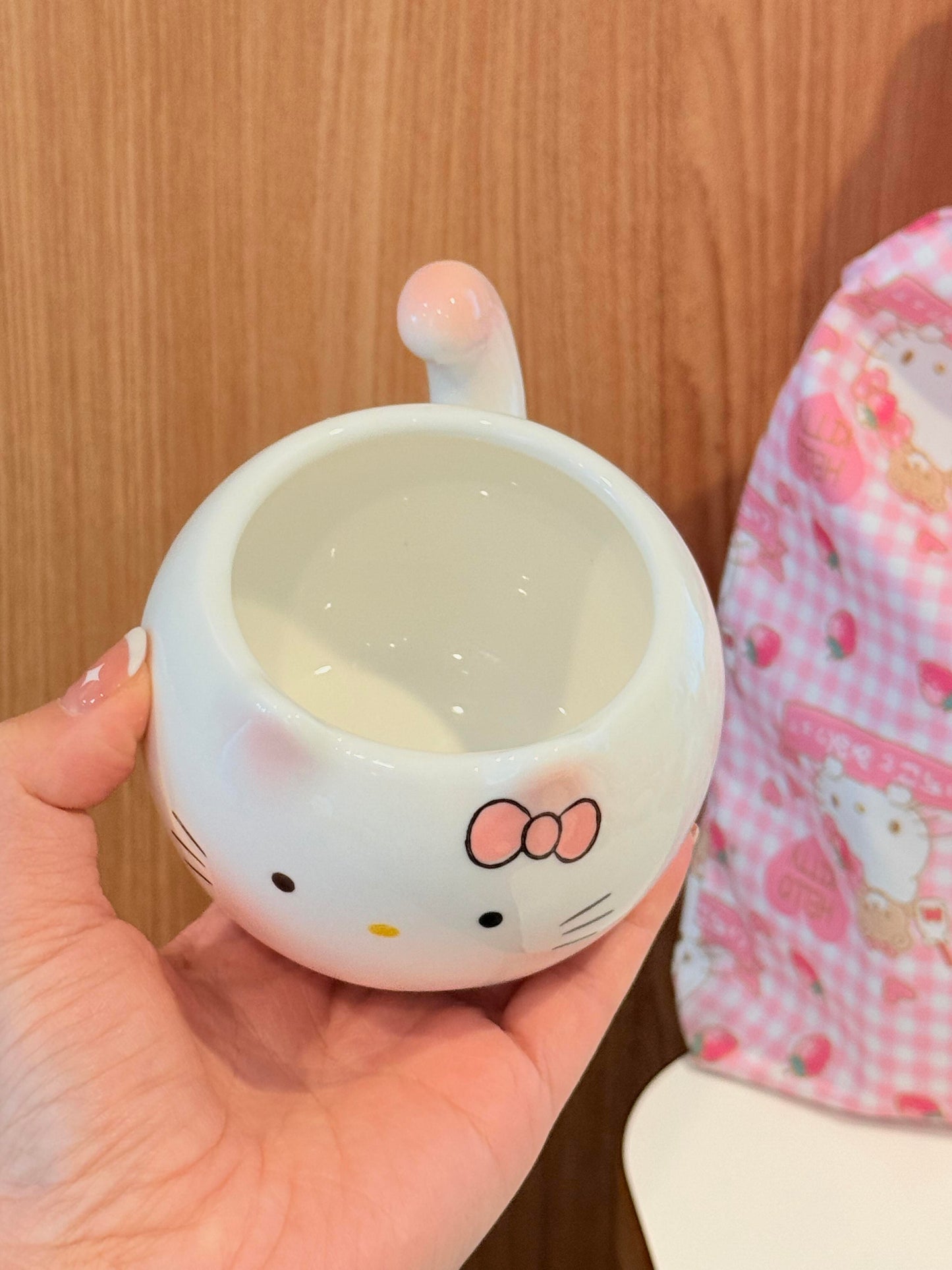 Hellokitty Cute Ceramic Coffee Mug Christmas Birthday Novelty Gifts for Women Kids