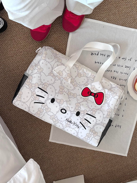 Hellokitty Travel Duffel Bag Tote Carry on Luggage Sport Duffle Weekender Overnight