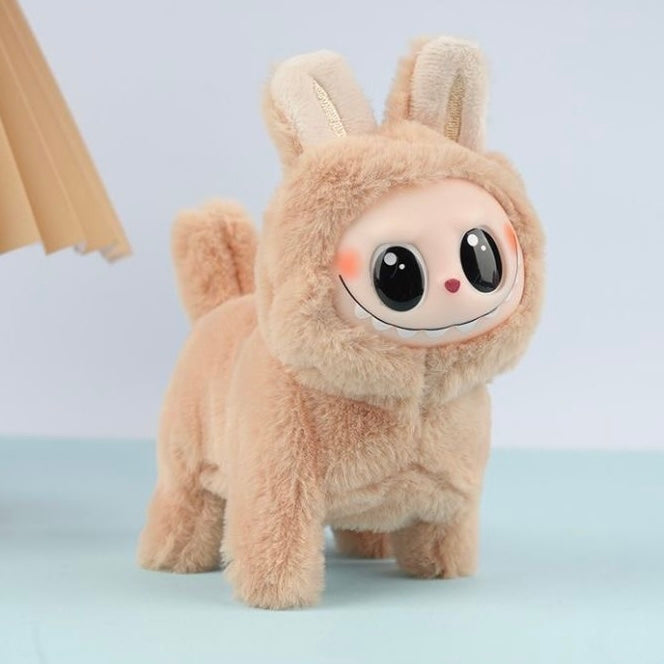 Lafufu Singing Lights Battery Horse Dog Toy Walking Electronic Pets