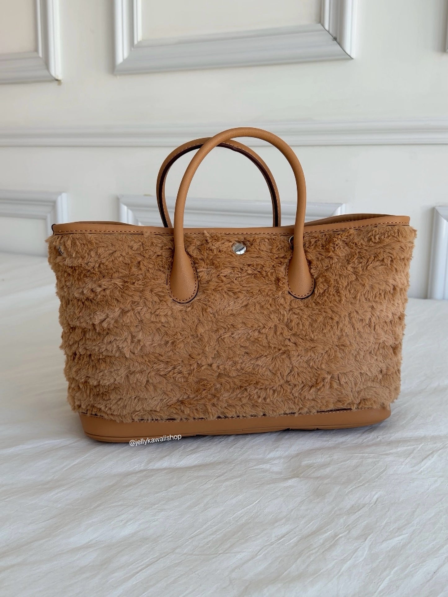 Girly Plush Fluffy Bag Handbags Tote Bag