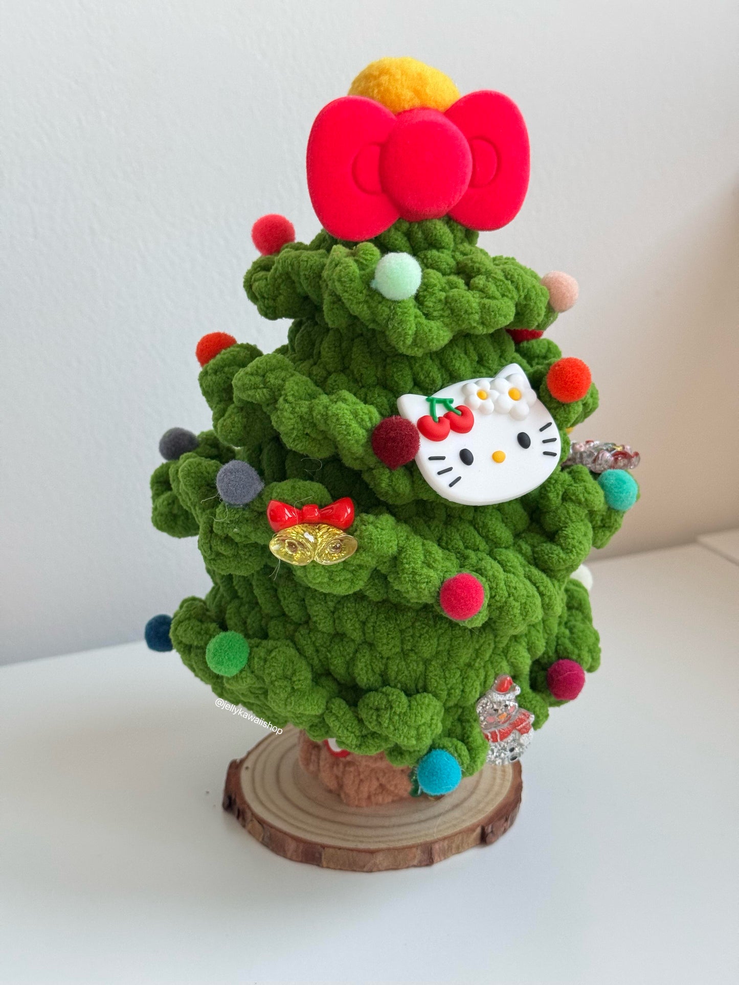 Woolen Hellokitty Handmade Christmas Tree